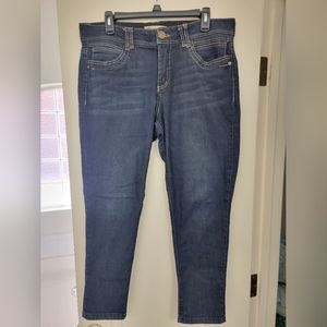 Democracy "Ab" Technology cropped jeans size 12